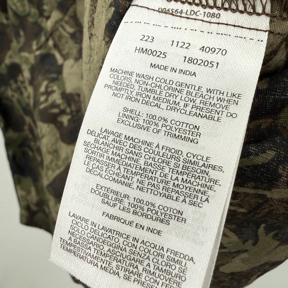 Columbia PHG Performance Hunting Gear Camo Short Sleeve Button Up Shirt Mens S - Picture 6 of 7